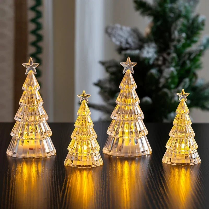 Christmas Tree Lamp Integrated LED Warm Glow & Durable Construction