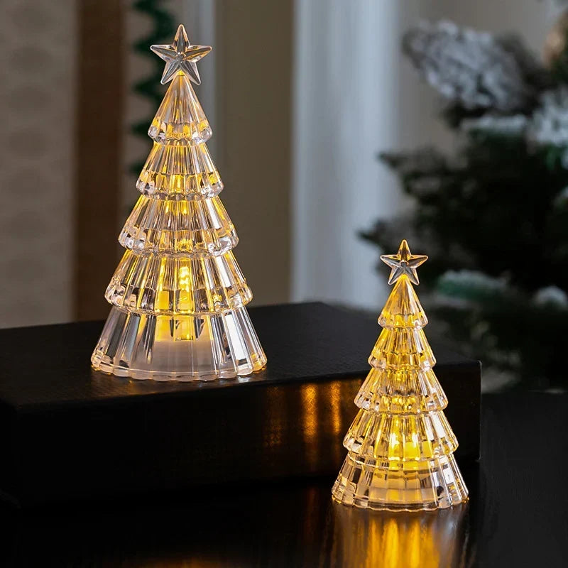 Christmas Tree Lamp Integrated LED Warm Glow & Durable Construction