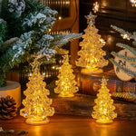 Christmas Tree Lamp Warm LED Compact Tabletop