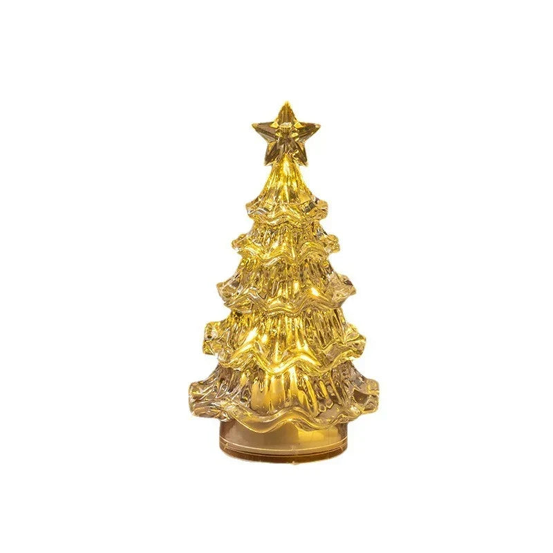 Christmas Tree Lamp Warm LED Compact Tabletop