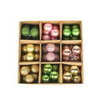 Christmas Tree Ornament Set Shatterproof 54-Piece Assortment
