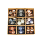 Christmas Tree Ornament Set Shatterproof 54-Piece Assortment