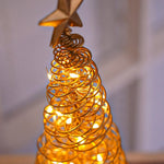 Christmas Tree Spiral Design Warm White LEDs