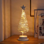 Christmas Tree Spiral Design Warm White LEDs
