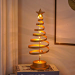 Christmas Tree Spiral Design Warm White LEDs