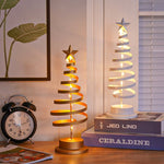 Christmas Tree Spiral Design Warm White LEDs