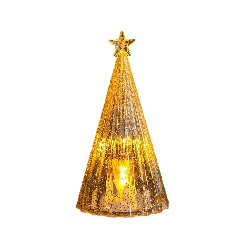 Christmas Tree Topper Cordless Warm LED Translucent Star