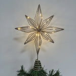 Christmas Tree Topper Iron 20 LED Lights