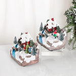 Christmas Village Built-In LED Durable Resin