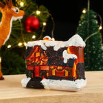 Christmas Village House Warm LED Tabletop Centerpiece