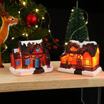 Christmas Village House Warm LED Tabletop Centerpiece