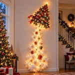 Christmas Wall Light LED Festive Glow Santa Train Design