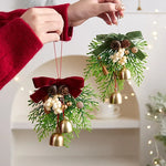 Christmas Wreath Lifelike Pine Cones & Berries Weather-Resistant