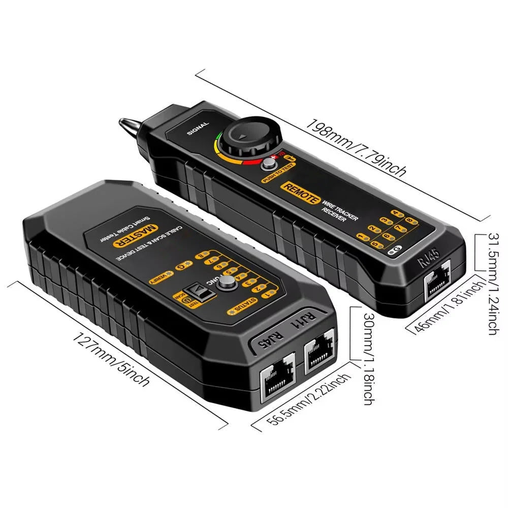 Circuit Breaker Finder & Cable Tester RJ45 RJ11 LED