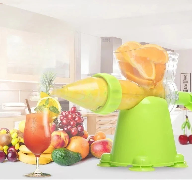 Citrus Juicer Manual Built-In Pulp Filter