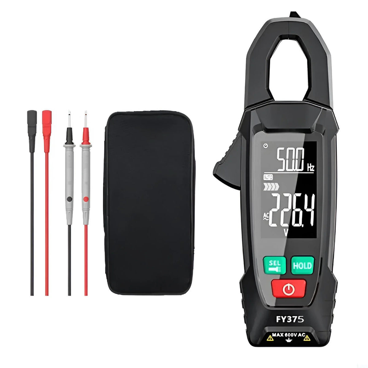 Clamp Meter True RMS Auto-Ranging NCV 200A