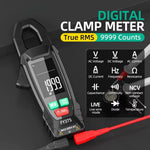 Clamp Meter True RMS Auto-Ranging NCV 200A