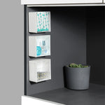 Clamshell Storage Box Wall-Mounted Transparent Lid Moisture-Resistant