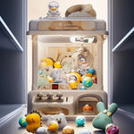 Claw Machine Tabletop Arcade Game With Plush Prizes & Coins