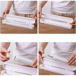 Cling Film Dispenser Integrated Cutter Reusable Fits Film & Foil Rolls