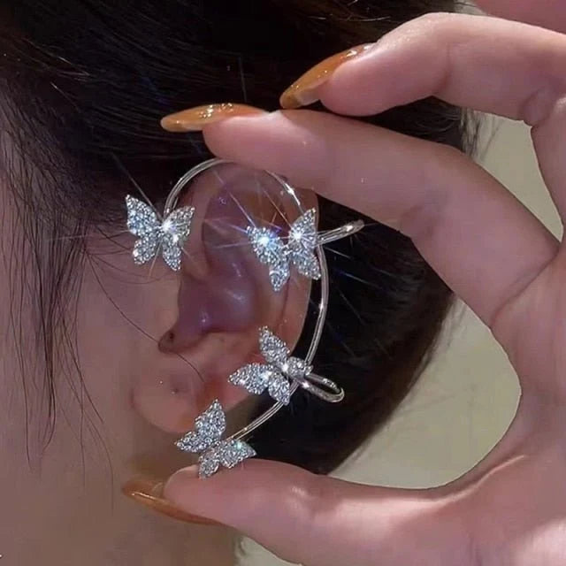Clip-On Earrings Adjustable Nickel-Free No Piercing Required