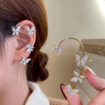Clip-On Earrings Adjustable Nickel-Free No Piercing Required