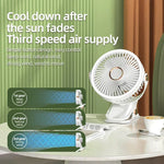 Clip-On Fan Rechargeable 8000mAh USB-C
