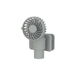 Clip-On Fan USB Rechargeable 3-Speed 90 Degree Tilt