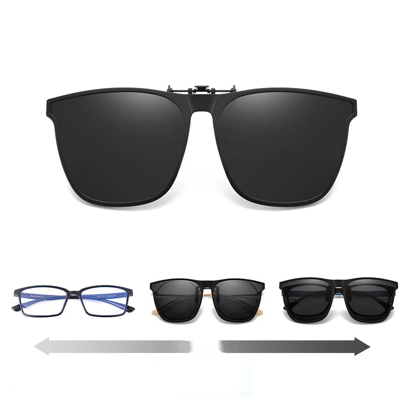Clip-On Sunglasses Flip-Up Polarized UV400
