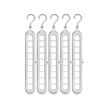 Closet Hangers Space-Saving 360-Degree Rotating Set of 5