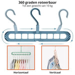 Closet Hangers Space-Saving 360-Degree Rotating Set of 5