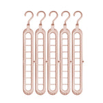 Closet Hangers Space-Saving 360-Degree Rotating Set of 5