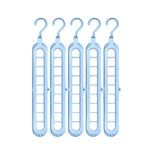 Closet Hangers Space-Saving 360-Degree Rotating Set of 5