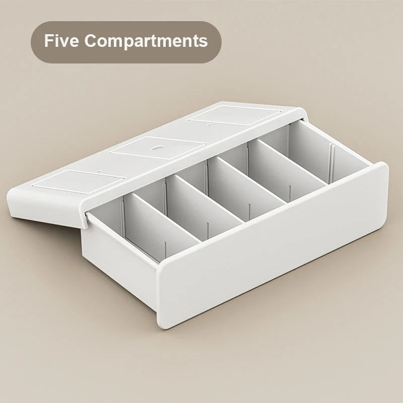 Closet Organizer Box Self-Adhesive Stackable ABS