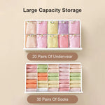 Closet Organizer Box Self-Adhesive Stackable ABS