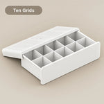 Closet Organizer Box Self-Adhesive Stackable ABS