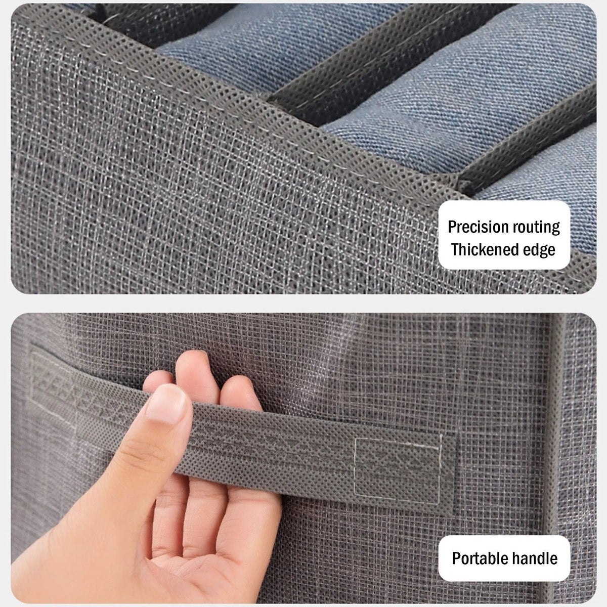 Closet Organizer Multi-Compartment 7 or 9 Grid Storage
