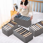 Closet Organizer Multi-Compartment 7 or 9 Grid Storage