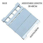 Closet Shelf Organizer Adjustable No-Drill Installation