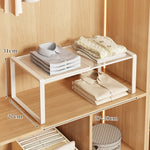 Closet Shelf Riser Adjustable Steel Stackable Storage
