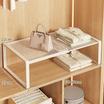 Closet Shelf Riser Adjustable Steel Stackable Storage