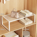 Closet Shelf Riser Adjustable Steel Stackable Storage