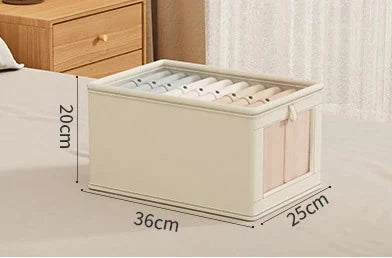 Closet Storage Box Breathable Foldable Washable