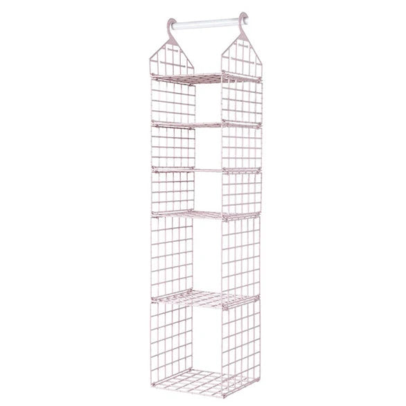 Closet Storage Organizer Foldable Multi-Tier PP