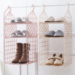 Closet Storage Organizer Foldable Multi-Tier PP