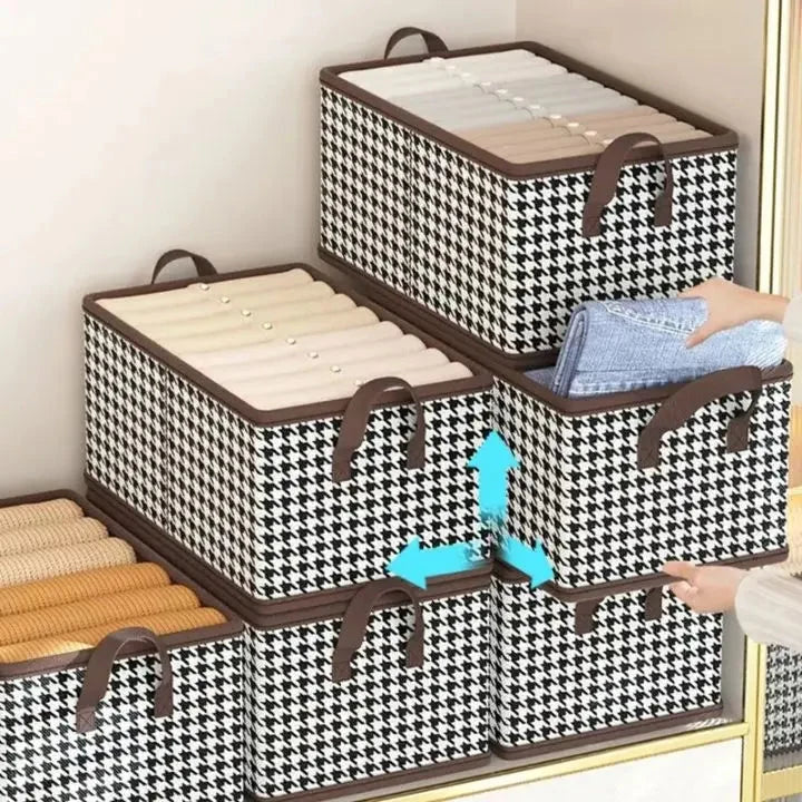 Closet Storage Organizer Foldable With Handles