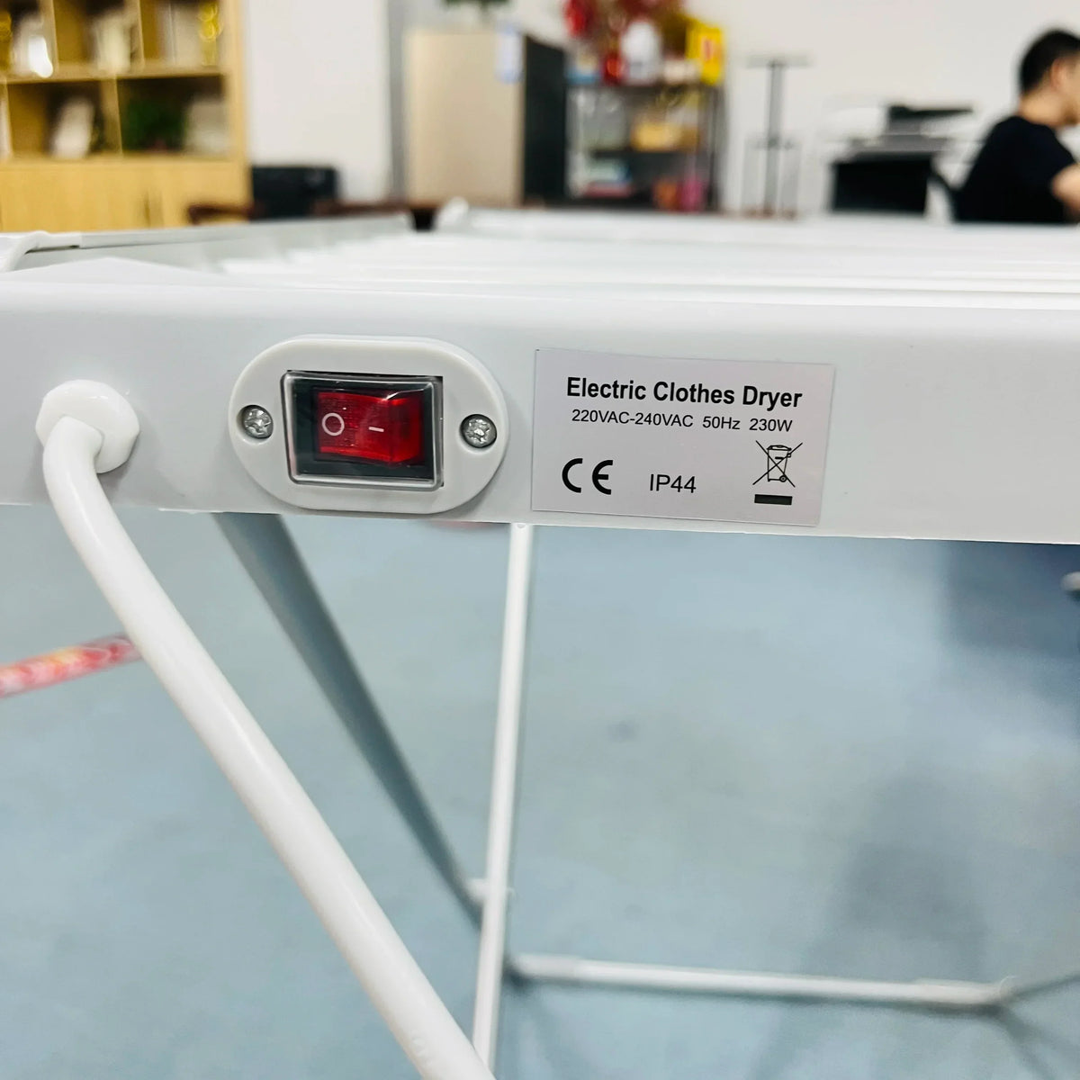 Clothes Drying Rack Heated Foldable Aluminum 120W