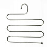 Clothes Hanger 5-Layer S-Shaped Stainless Steel