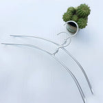 Clothes Hanger Set Aluminum Extra-Wide Heavy-Duty Set of 6