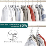 Clothes Hanger Stainless Steel Vertical Space-Saving